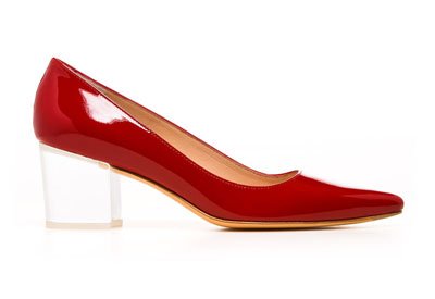 Glassy Rojo de Stuart Weitzman